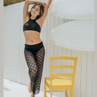 Pareo salida de baño pantalon malla 97377